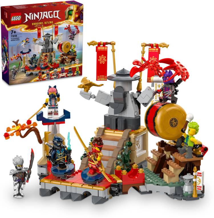 LEGO NINJAGO Tournament Battle Arena Playset 71818 ( 659 Blocks)