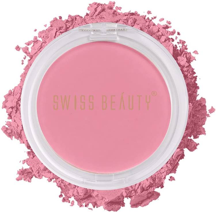 SWISS BEAUTY Professional Matte Blusher- Just Rose Price in India
