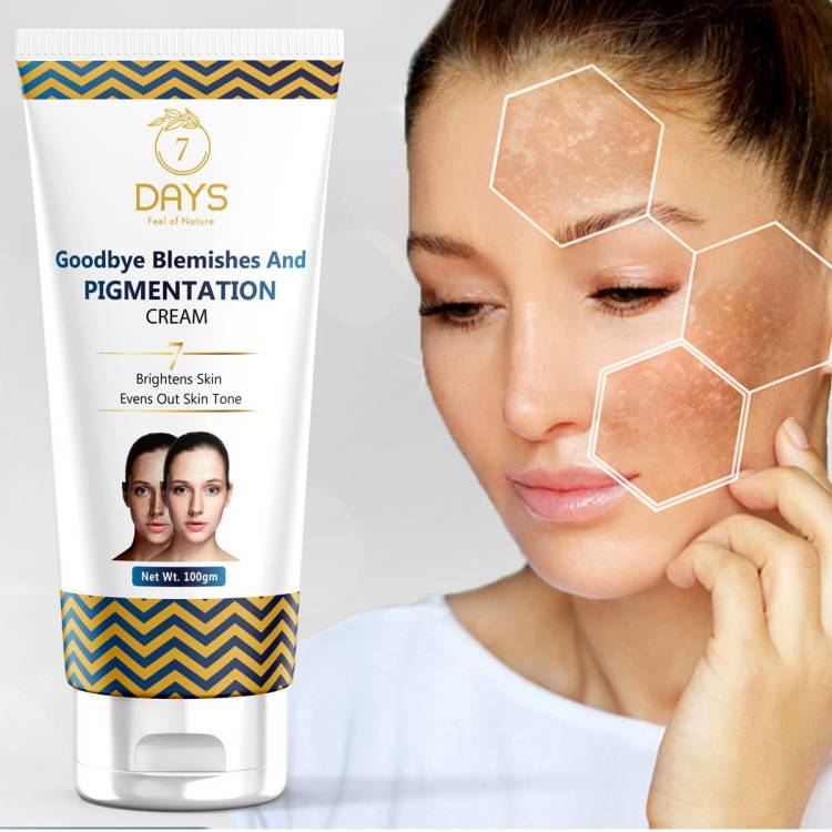 7 Days pigmentation Cream for Acne Scar Removal Pigmentation, Dark Spots & face Glowing Price in India