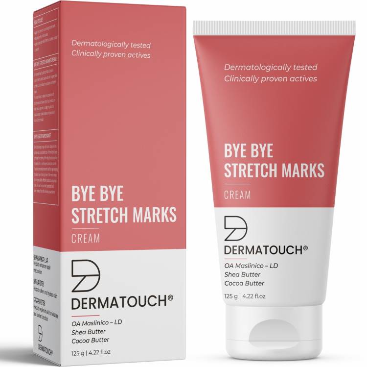Dermatouch Bye Bye Stretch Marks Cream to reduce stretch marks & scars - 125G Price in India