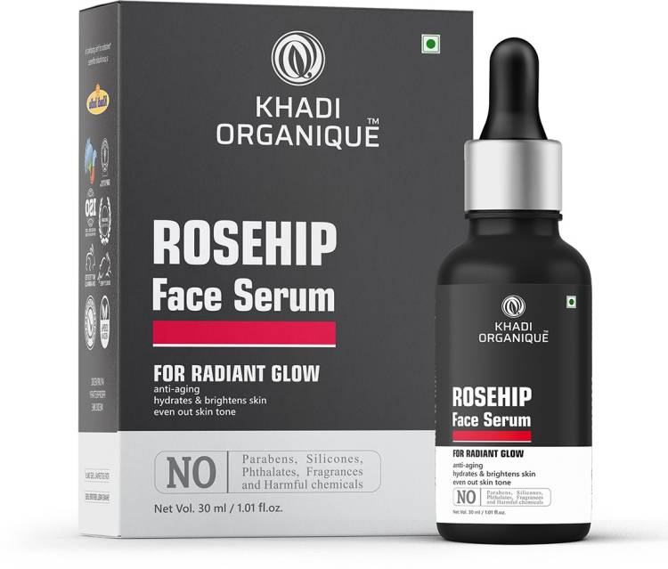 Organique Rosehip Face Serum for Radiant Glow ,Skin Brightening ,Anti Aging Men & Women Price in India