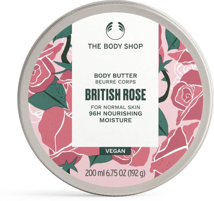 THE BODY SHOP British Rose Body Butter -200ML Price in India