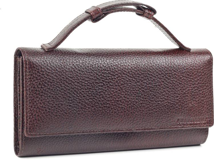 Casual, Formal Brown  Clutch Price in India