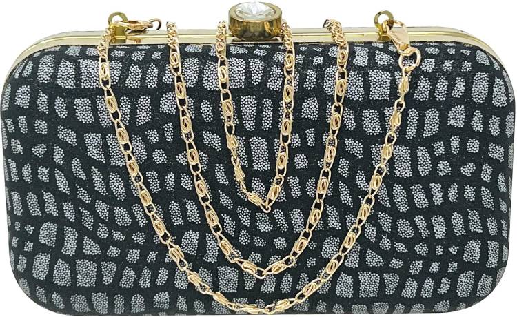 Party Black  Clutch Price in India