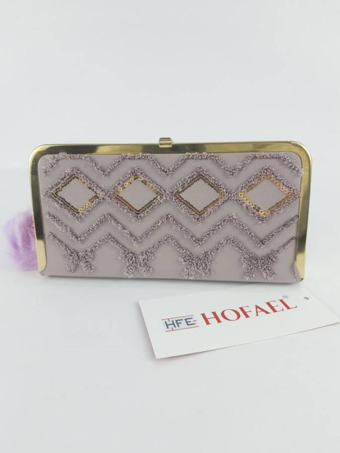 Party Purple  Clutch Price in India