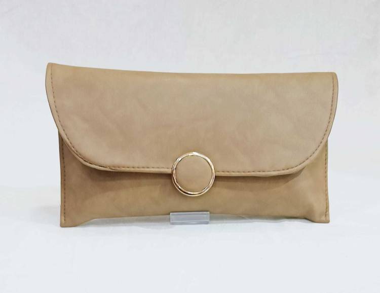 Formal Beige  Clutch Price in India