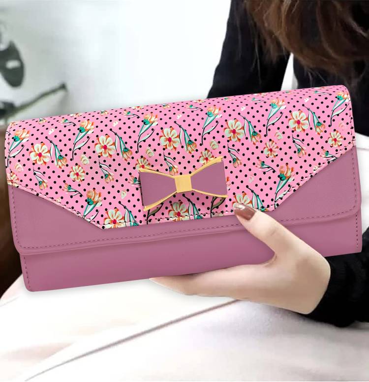 Casual, Formal, Party, Sports Pink  Clutch Price in India