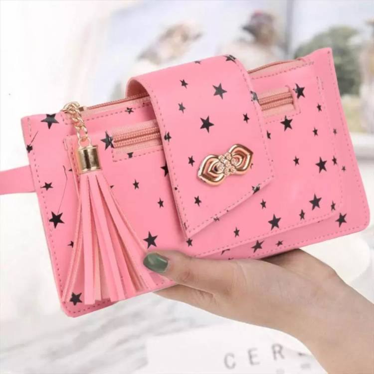 Casual, Formal Pink  Clutch Price in India