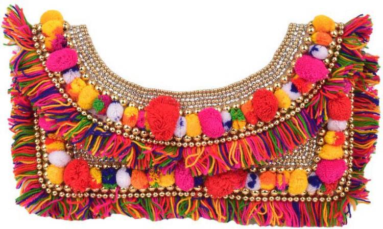 Party Multicolor  Clutch Price in India