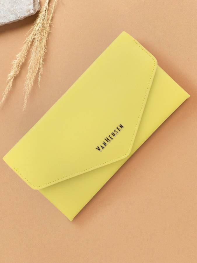 Casual Yellow  Clutch Price in India