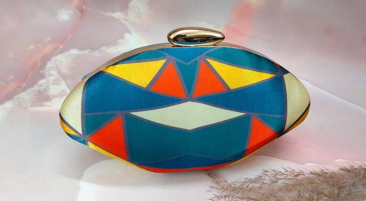 Party Multicolor  Clutch Price in India