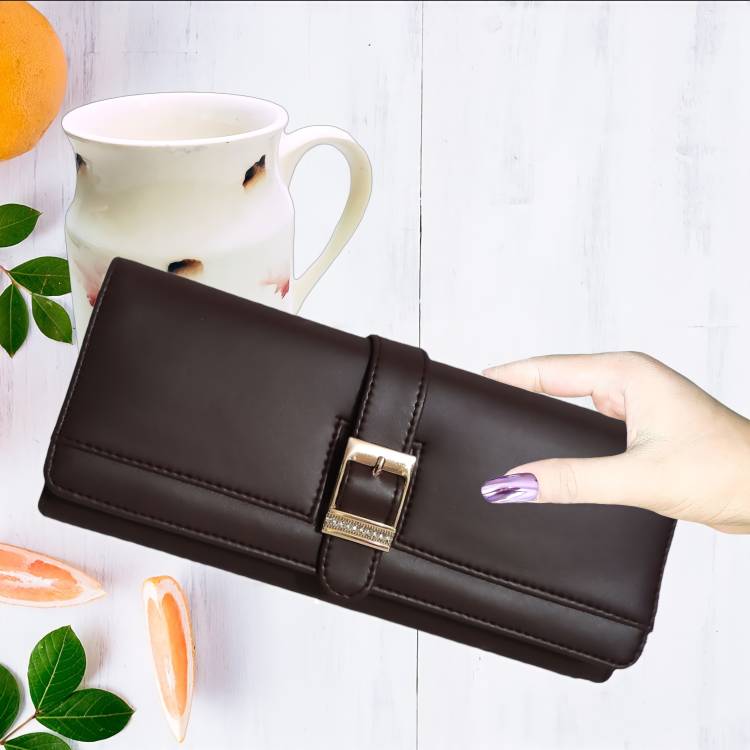 Casual Brown  Clutch Price in India