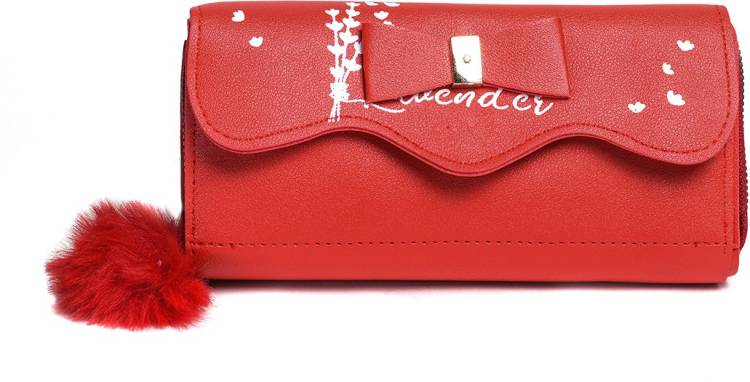 Casual, Formal, Party, Sports Red  Clutch Price in India
