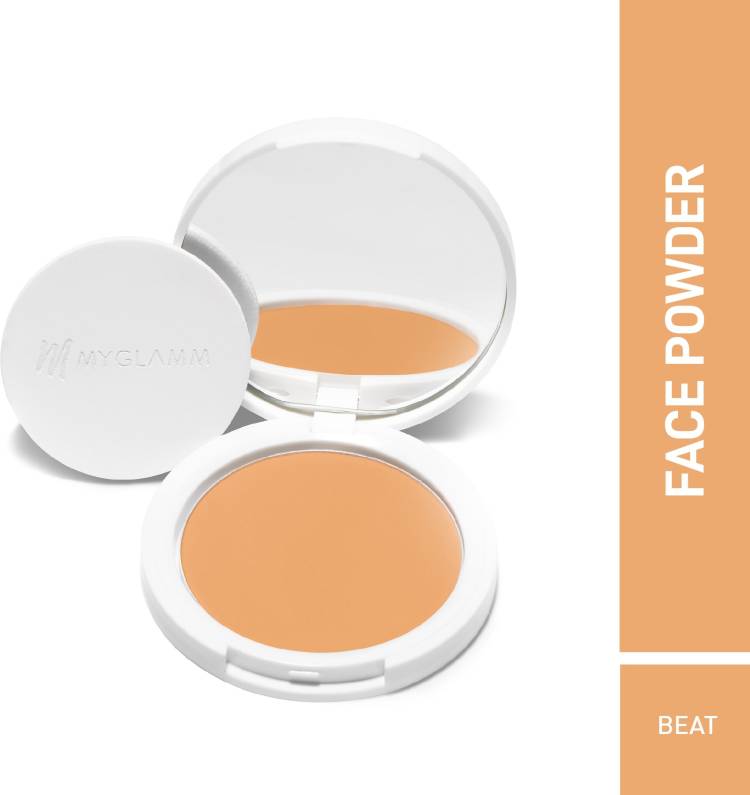 MyGlamm LIT RADIANT MATTE COMPACT POWDER - BEAT Compact Price in India