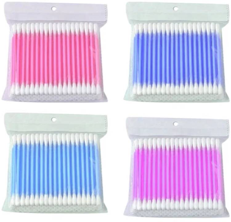 TruVeli 400 Pcs Soft & Natural Cotton Swabs with Strong Sticks for Ear Cleaning & Makeup Price in India