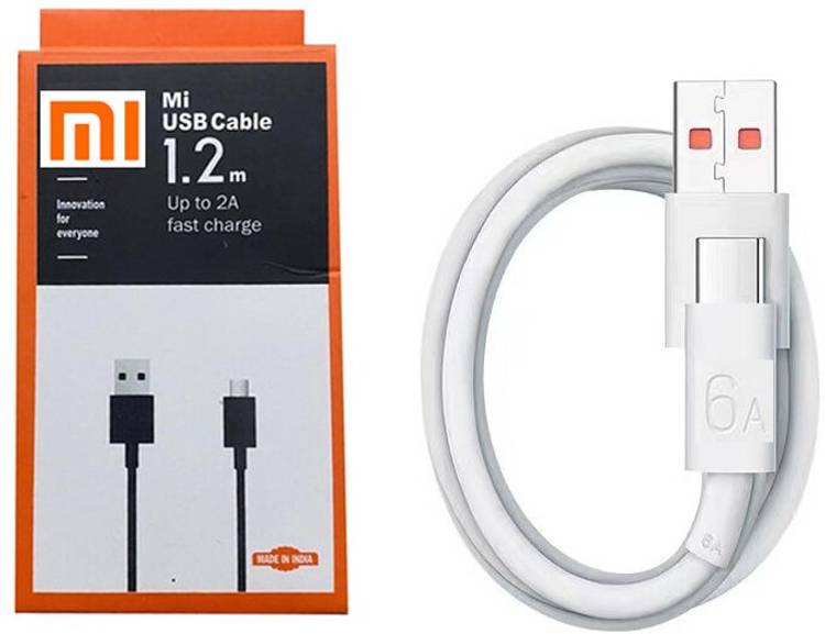 NeroEdge USB Type C Cable 1 m MI Redmi turbo 33W Data Cable 6A