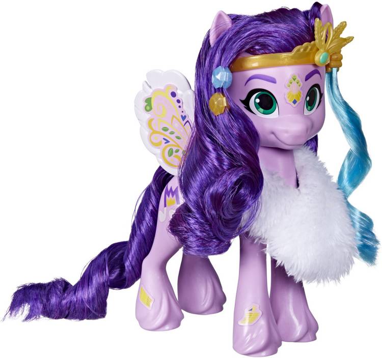 MY LITTLE PONY A New Generation Movie Princess Petals Performance Prep - 6" Pink Pony Toy