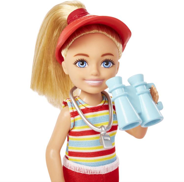 BARBIE Chelsea Doll and Accessories Lifeguard Set