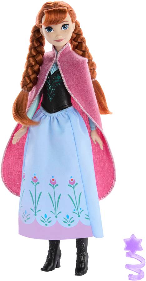 DISNEY PRINCESS Magical Skirt Anna Fashion Doll with Color-Change Skirt,Inspired by Disney Movie