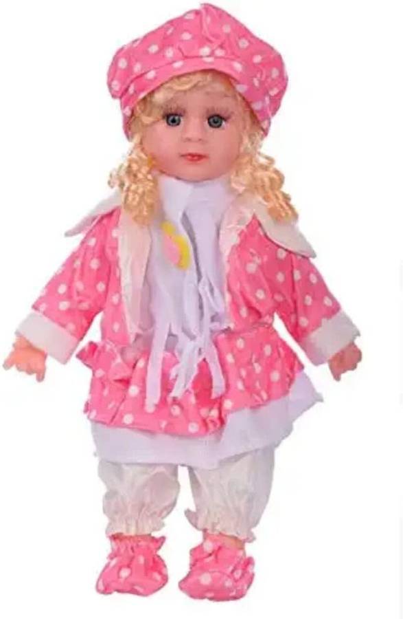 Pluspicks Kids Barbie Doll /Gudiya/Doll for Kids ,Makeup, Clothes Poem Doll With Music