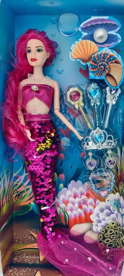 star impex Mermaid Doll for Kids with Magical Accessories for Endless Adventures Fun
