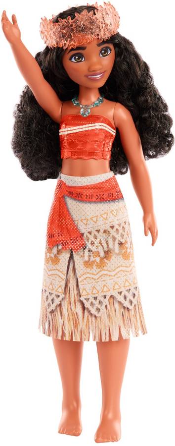 DISNEY PRINCESS Moana Posable Fashion Doll with Sparkling Clothing