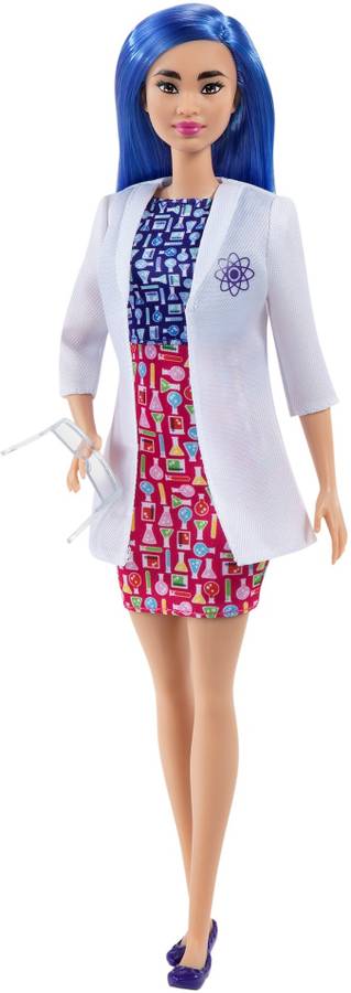 BARBIE Scientist Doll (12 inches) with Accessories, Ideal for Ages 3 Years Old & Up