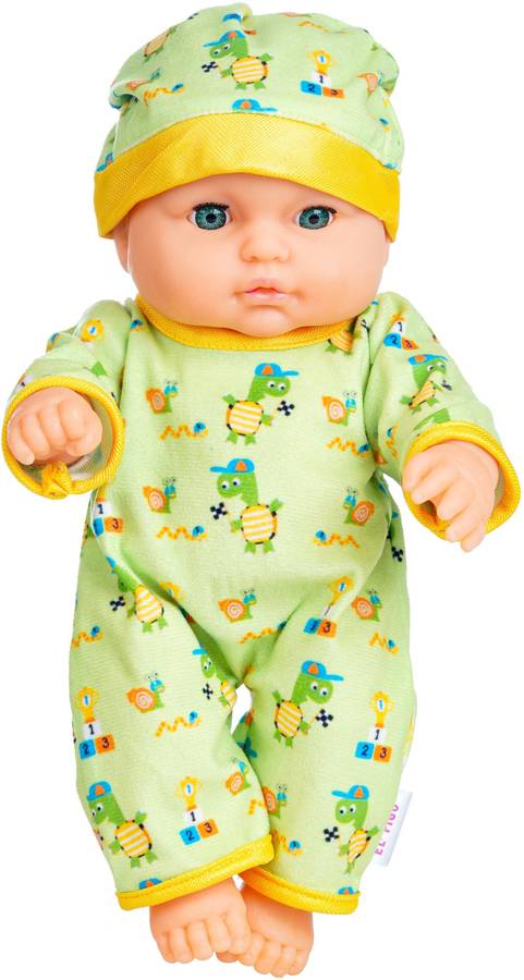 EL FIGO Soft Body Doll Toy For kids, Doll For Girls (Head, Arms & Legs moveable) 30 c.m