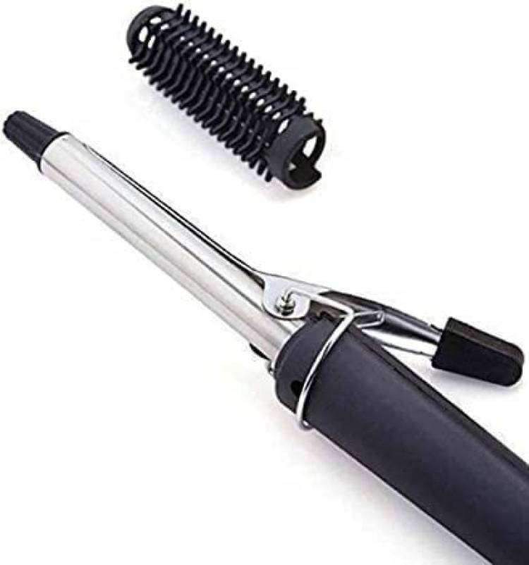 Ey CATCHING Hair Curling Iron Rod for Women For Home Instant Heat Styling Brush Electric Hair Curler Price in India