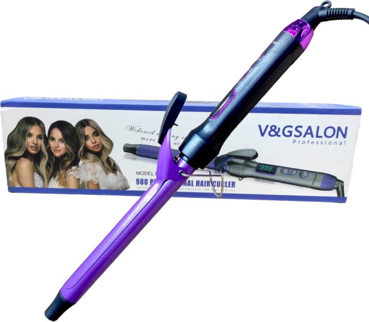 VNG Professional Curling Machine Hair Rod|Curling Iron Tong for Women Ceramic Wand.a Electric Hair Curler Price in India