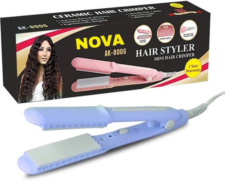 VOGER (NOVA) AT-8006E Mini Hair Crimper With 4 X Protection Coating Electric Hair Styler Price in India