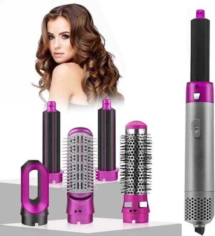 BEYOND ENTERPRISE hair style Styler 5 in 1 Hair Brush Electric Hair Styler Price in India