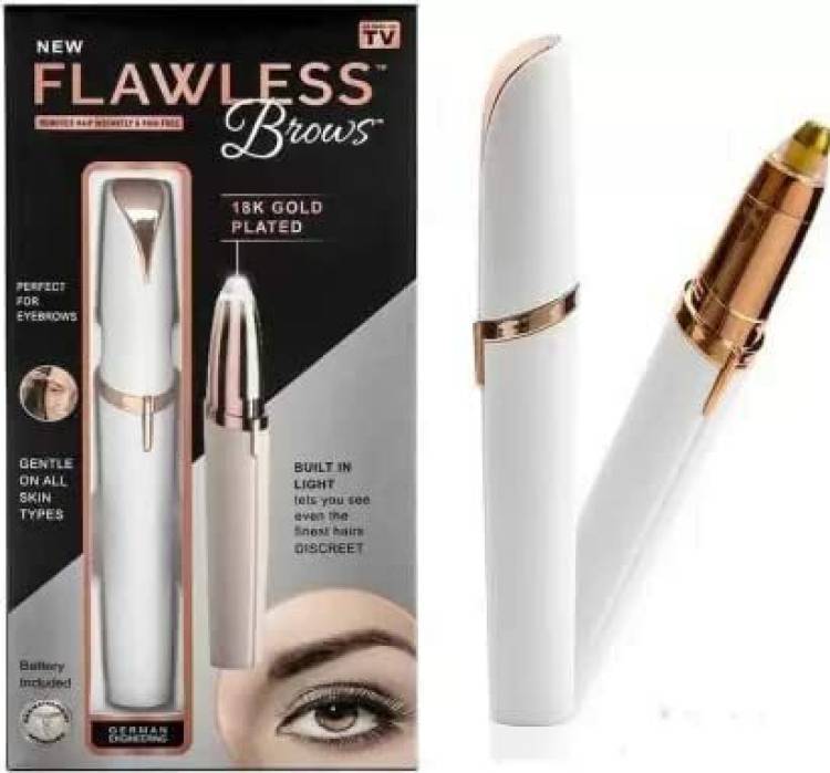 visionswipe Women Eyebrows White And Gold Cordless Epilator (White, Gold) Cordless Epilator Price in India