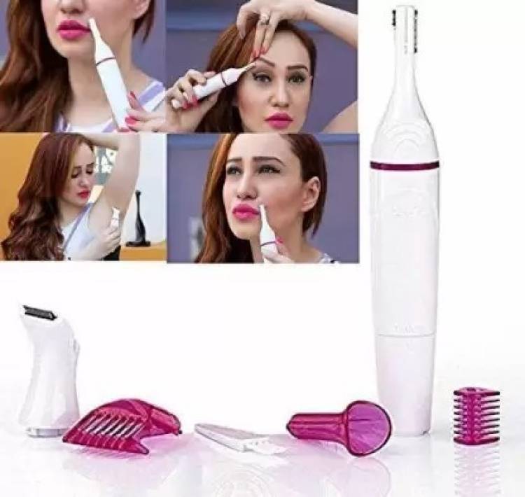 domnikyas TRIMMER-Hair Remover Set Cordless for Women Trimmer 30 min Runtime 4 Length Cordless Epilator Price in India