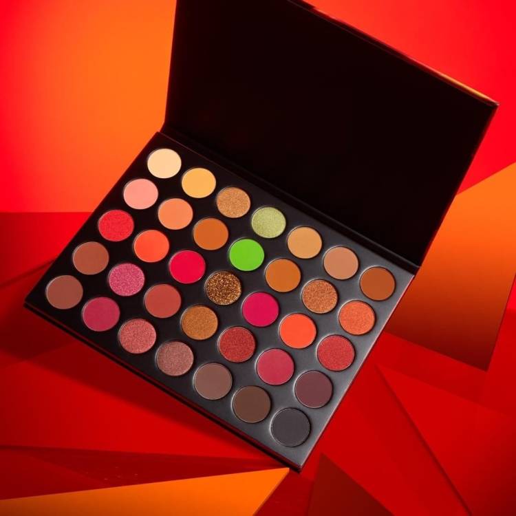 Insta Beauty Color Icon 35 Colors Pigmented Color Studio Beauty EyeShadow Palette Eye Shadow 35 g Price in India