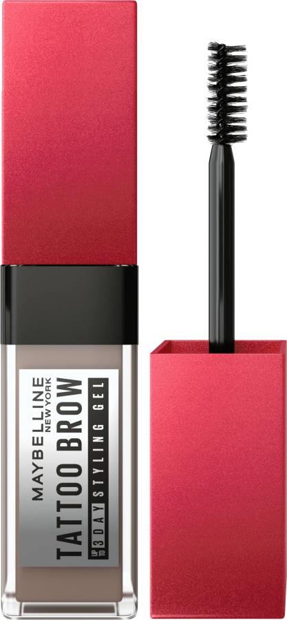 MAYBELLINE NEW YORK Tattoo Brow 3 Day Styling Brow Gel, Deep Brown, 6ml Price in India
