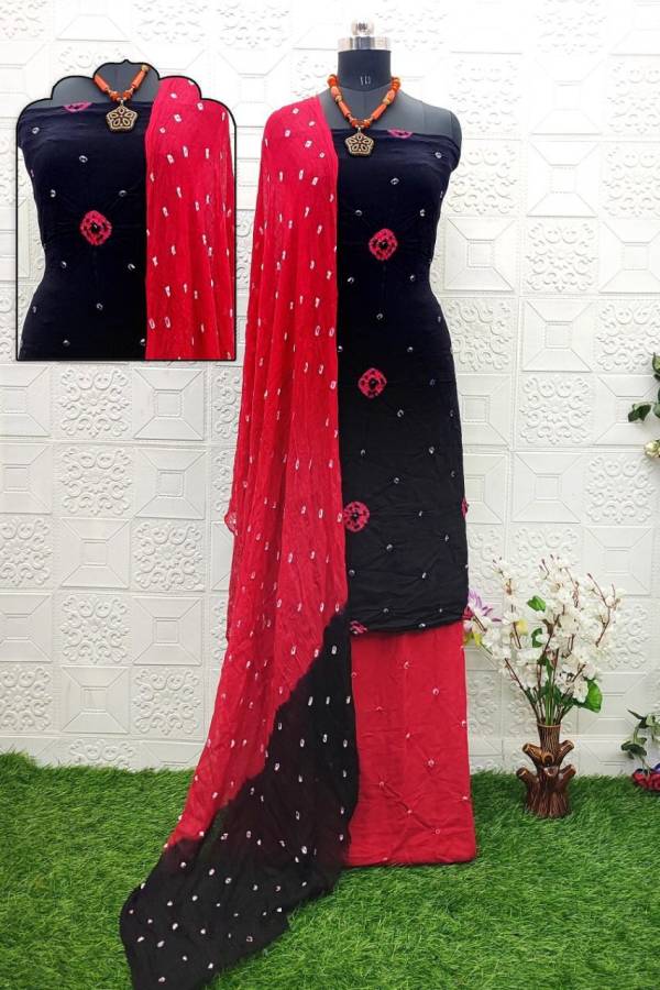 Unstitched Viscose Rayon Salwar Suit Material Printed Price in India