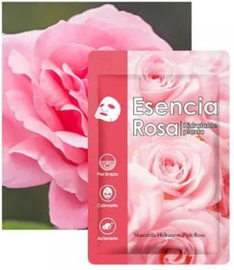 rorec Skin Smoothening ROSE FACE MASK SHEET PACK OF (1) Price in India