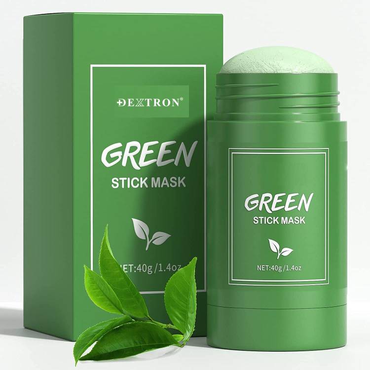 DEXTRON Green Tea Cleansing Mask Stick for Blackheads, Whiteheads & Oil Control Price in India