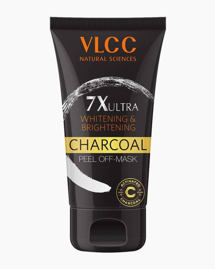 VLCC 7X ULTRA WHITENING & BRIGHTENING CHARCOAL PEEL OFF-MASK 100GM PACK OF 1 (100GX1) Price in India