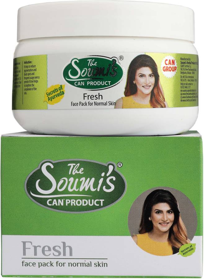The Soumi's Can Product FRESH FACE PACK (FOR NORMAL SKIN) JAR Price in India