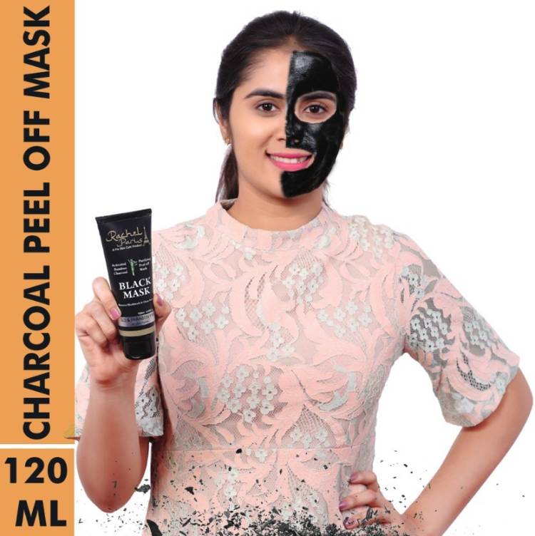 Rachel Paris Activated Black Charcoal Peel off Mask SLS And Paraben Free 120 ml Price in India