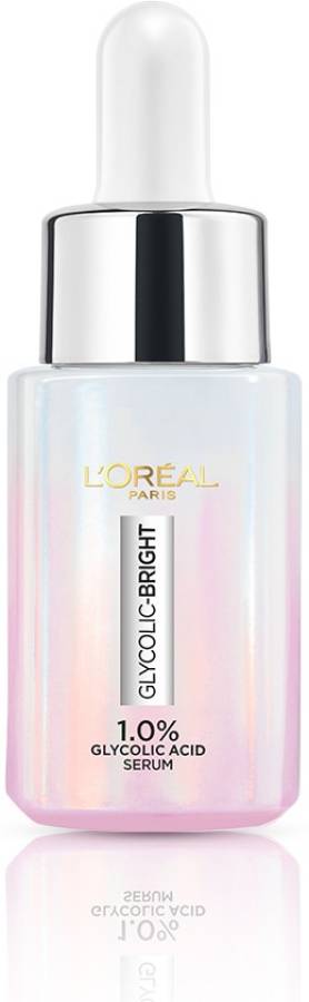 L'Oréal Paris Glycolic Bright Skin Brightening Serum | Dark Spots & Uneven Skin Tone, 15ml Price in India