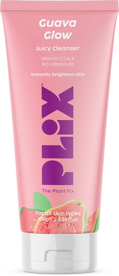 The Plant Fix Plix Vitamin C Guava Juicy  For Skin Brightening, With Pro Vitamin B5 Face Wash Price in India