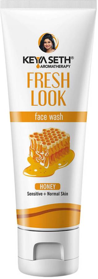 KEYA SETH AROMATHERAPY Fresh Look Honey Gel  Refreshing Foaming Soothes Inflamed Skin Enriched with Honey & Pure Essential Oil For All Skin Type, 100ml Face Wash Price in India