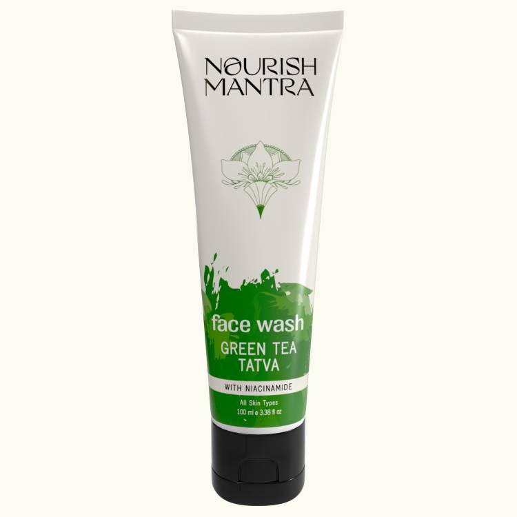 Nourish Mantra Green Tea Cleanser For Removing Dead Skin & Glowing Skin Face Wash Price in India