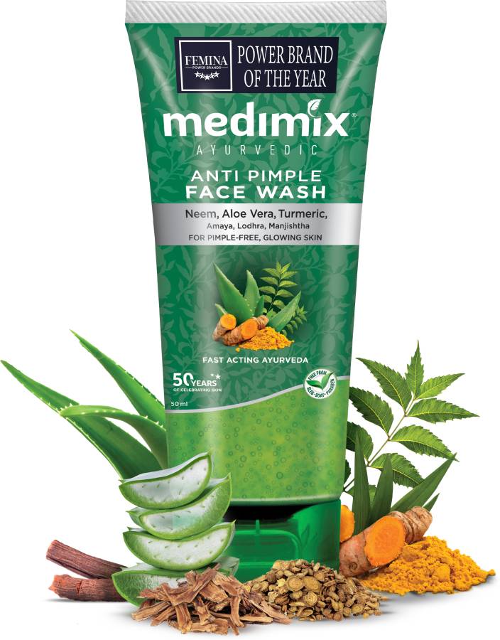 MEDIMIX Ayurvedic Anti Pimple Face Wash Price in India