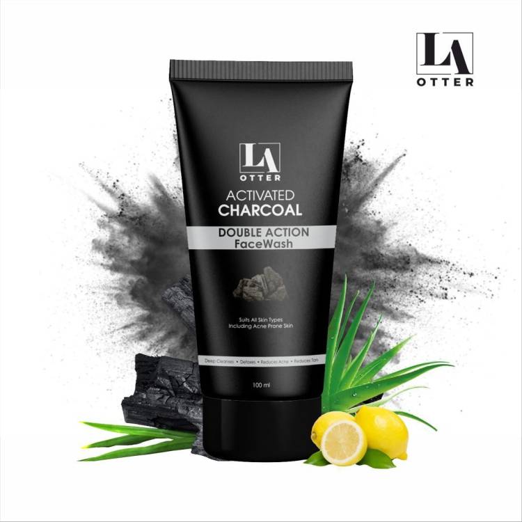 LA OTTER Activated Charcoal  Face Wash Price in India