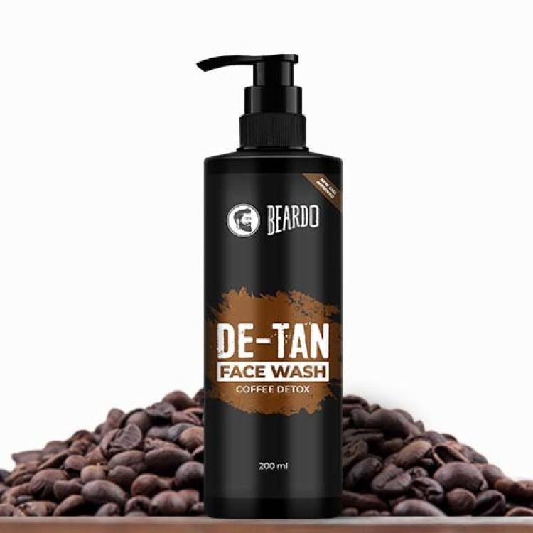 BEARDO De-Tan Facewash For Men, 200 ml | Tan Removal Facewash for Men | Oil Control Face Wash Price in India