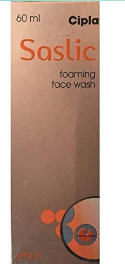 Saslic Foaming  For Oily and Pimple Prone 60 mL Face Wash Price in India